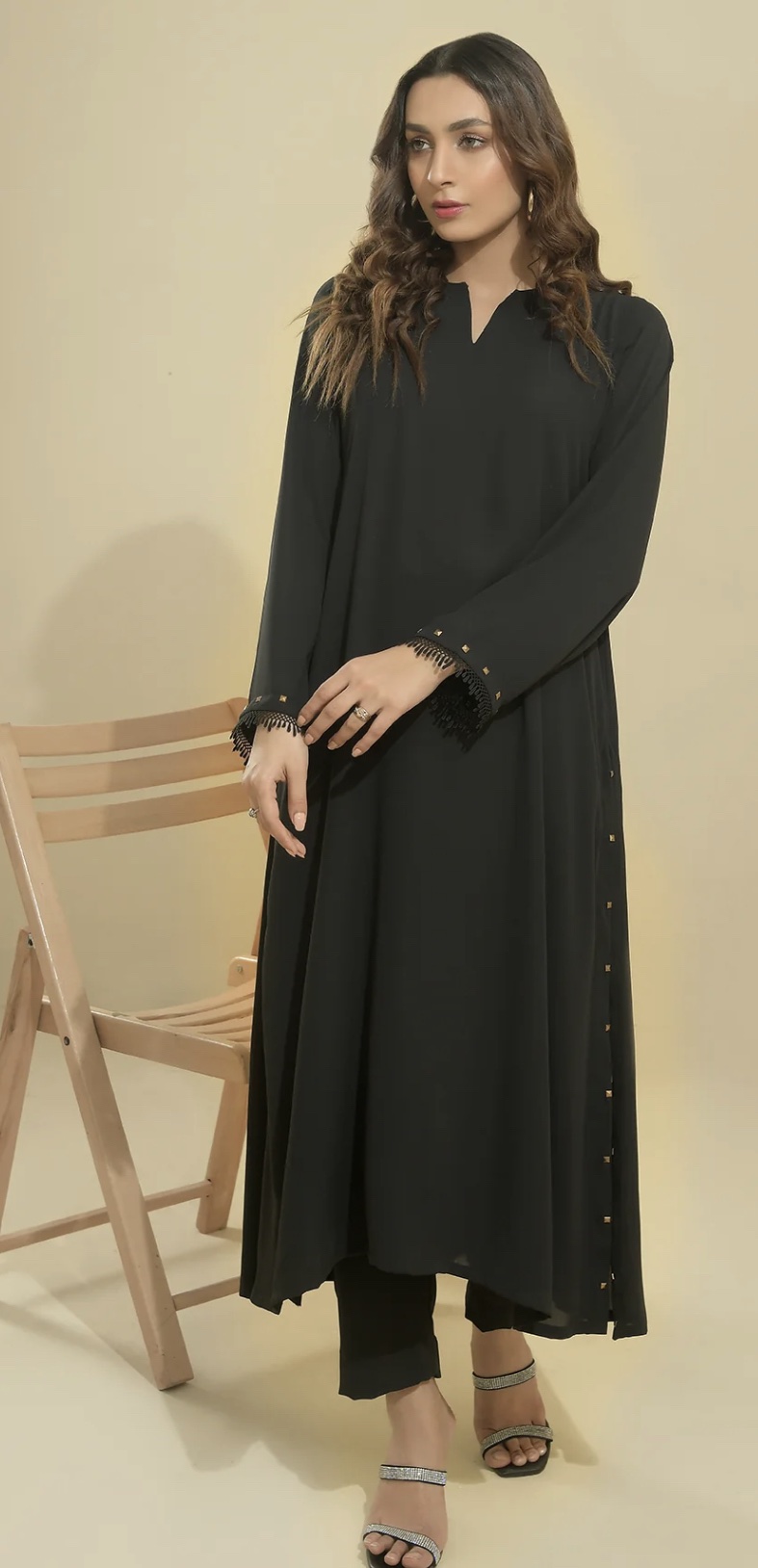 Black Studded Dress